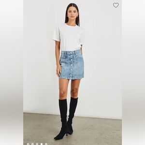 NWT RAILS Canyon Denim Mini Skirt - Old Indigo - 28